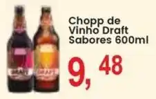 Federzoni Supermercados Chopp de Vinho Draft Sabores oferta
