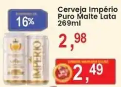 Federzoni Supermercados Cerveja Império Puro Malte Lata oferta