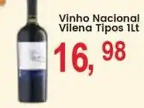 Federzoni Supermercados Vinho Nacional Vileña Tipos oferta