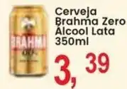 Federzoni Supermercados Cerveja Brahma Zero Alcool Lata oferta
