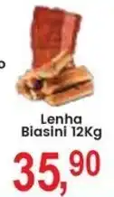 Federzoni Supermercados Lenha Biasini 12Kg oferta