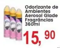 Federzoni Supermercados Odorizante de Ambientes Aerosol Glade Fragrâncias oferta