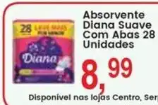 Federzoni Supermercados Absorvente Diana Suave Com Abas oferta