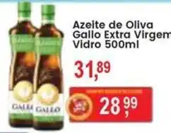 Federzoni Supermercados Azeite de Oliva Gallo Extra Virgem Vidro oferta