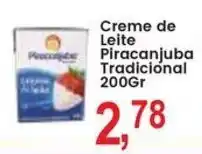 Federzoni Supermercados Creme de Leite Piracanjuba Tradicional oferta