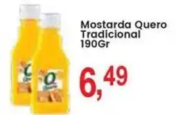 Federzoni Supermercados Mostarda quero tradicional oferta