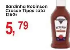 Federzoni Supermercados Sardinha robinson crusoe tipos lata oferta