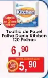 Federzoni Supermercados Toalha de Papel Folha Dupla Kitchen oferta