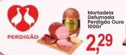 Federzoni Supermercados Mortadela Defumada Perdigão Ouro oferta