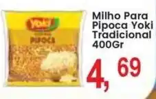 Federzoni Supermercados Milho para pipoca yoki tradicional oferta