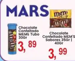 Federzoni Supermercados Chocolate Confeitado M&M's Tubo oferta