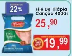 Federzoni Supermercados Filé de tilápia canção oferta