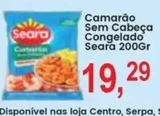 Federzoni Supermercados Camarão sem cabeça congelado oferta