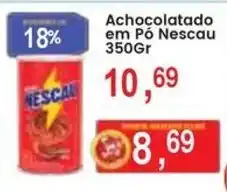 Federzoni Supermercados Achocolatado em Pó Nescau oferta