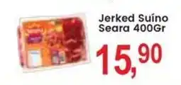 Federzoni Supermercados Jerked Suíno Seara oferta