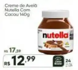 Master Supermercados Creme de Avelã Nutella Com Cacau oferta