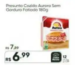 Master Supermercados Presunto cozido aurora sem gordura fatiado oferta