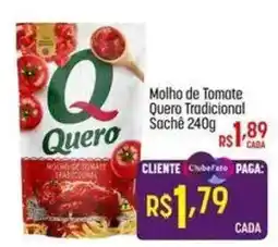 Muffato molho de tomate quero tradicional oferta