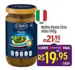 Muffato Molho Pesto Cirio Vidro oferta