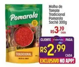 Muffato molho de tomate tradicional pomarola oferta