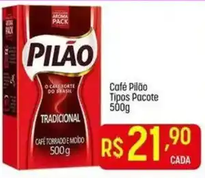 Café Pilão Tipos Pacote