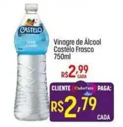 Muffato Vinagre de álcool castelo frasco oferta