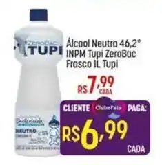 Muffato Álcool Neutro 46,2° TUPI INPM Tupi ZeroBac oferta
