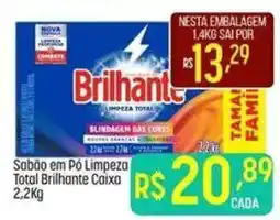 Muffato Sabão em Pó Limpeza Total Brilhante Caixa oferta