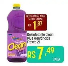 Muffato Desinfetante Clean Plus Fragrâncias oferta