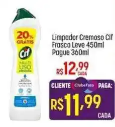 Muffato Limpador Cremoso Cif oferta