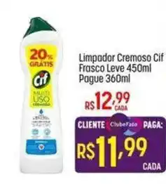 Muffato Limpador cremoso cif oferta