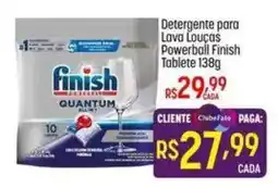 Muffato Detergente para Lava Louças Powerball Finish Tablete oferta