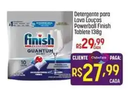 Muffato Detergente para Lava Louças Powerball Finish Tablete oferta