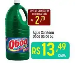 Muffato Água Sanitária Oboa Galão oferta