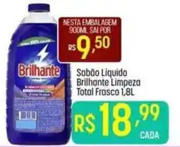 Muffato Sabão Líquido Brilhante Limpeza Total oferta
