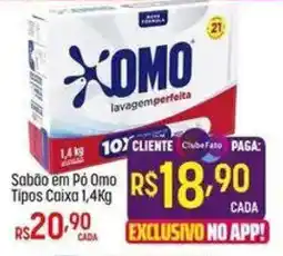 Muffato Sabão em Pó Omo oferta