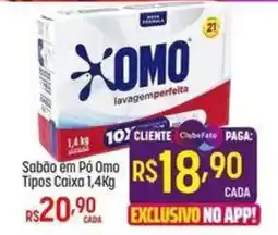 Muffato Sabão em Pó Omo oferta