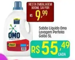 Muffato Sabão Líquido Omo Lavagem Perfeita Galão oferta