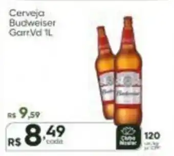 Cerveja Budweiser Garr.Vd 1L