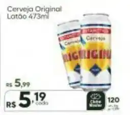 Master Supermercados Cerveja Original oferta