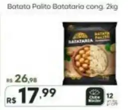 Master Supermercados Batata Palito Batataria cong. oferta