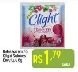 Muffato Refresco em Pó Clight Sabores Envelope oferta