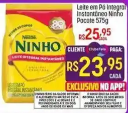 Muffato Leite em Pó Integral Instantâneo Ninho oferta