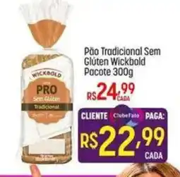 Muffato Pão tradicional sem glúten wickbold oferta