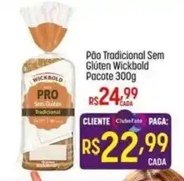 Muffato Pão Tradicional Sem Glúten Wickbold oferta