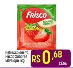 Muffato Refresco em Pó Frisco Sabores Envelope oferta