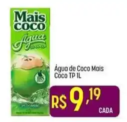 Muffato Água de Coco Mais Coco TP oferta