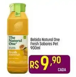 Muffato Bebida natural one fresh sabores pet oferta