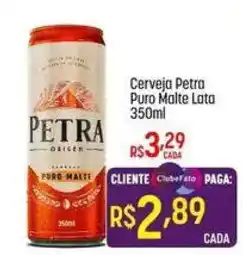 Muffato Cerveja petra puro malte lata oferta