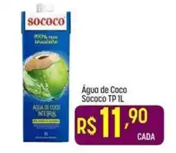 Muffato Água de coco sococo tp 1l oferta